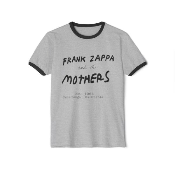 Frank Zappa and the Mothers Unisex Cotton Ringer T-Shirt - Image 5