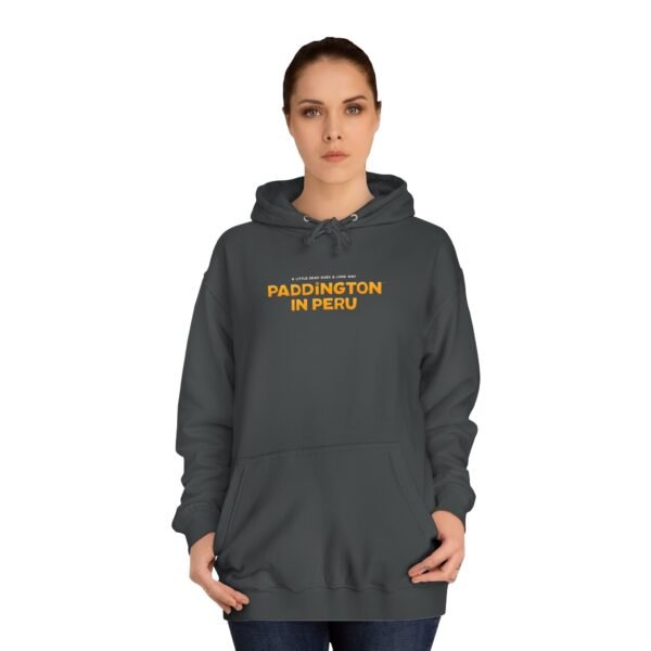 Paddington in Peru Unisex College Hoodie - Image 20