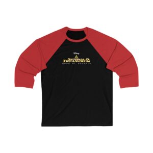 National Treasure 2: Book of Secrets Unisex 3/4 Sleeve Baseball Tee