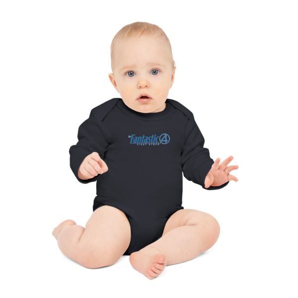 The Fantastic Four: First Steps Baby Long-Sleeve Organic Bodysuit - Image 24