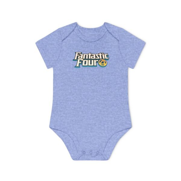 Fantastic Four Baby Organic Short Sleeve Bodysuit - Image 31