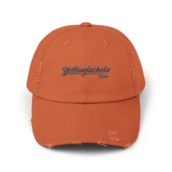 Yellowjackets Unisex Distressed Cap