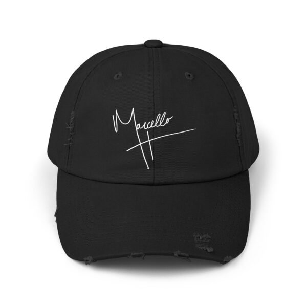 Marcello Hernandez Unisex Distressed Cap