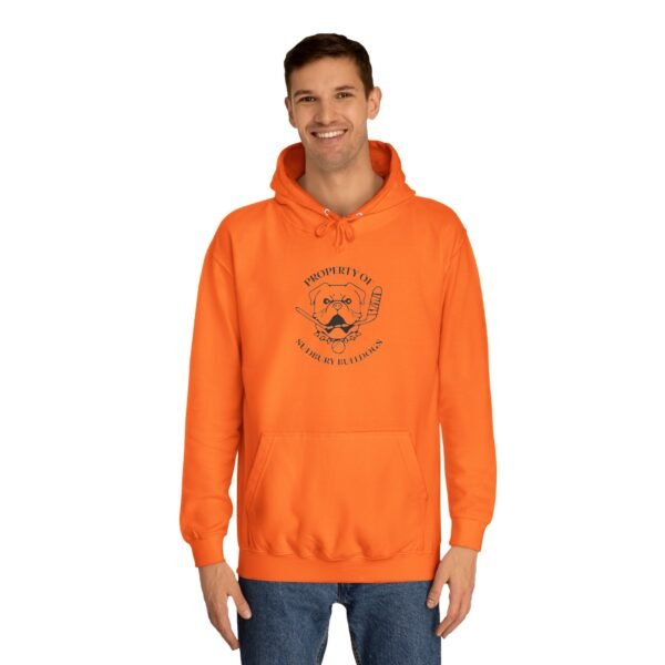 Shorsey 'Blueberry Bulldogs' Unisex College Hoodie - Image 15