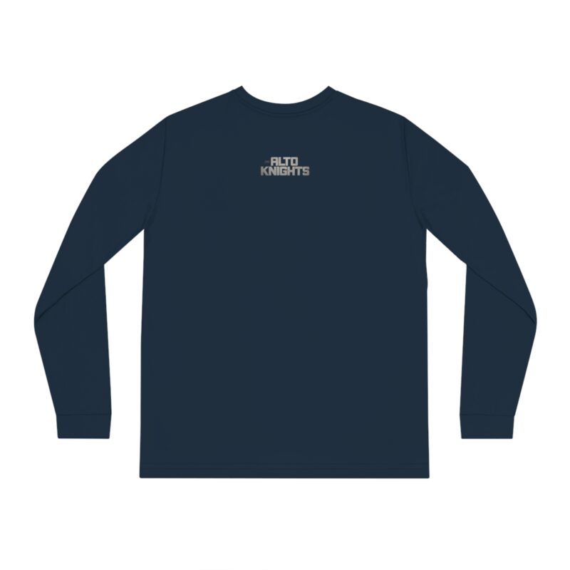 The Alto Knights Unisex Shifts Dry Organic Long Sleeve Tee - Image 2