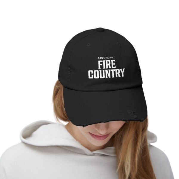 Fire Country Unisex Distressed Cap - Image 32