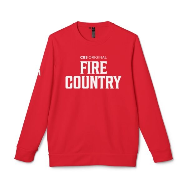 Fire Country Adidas Unisex Fleece Crewneck Sweatshirt - Image 5