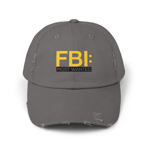 FBI: Most Wanted Unisex Distressed Cap - Image 17