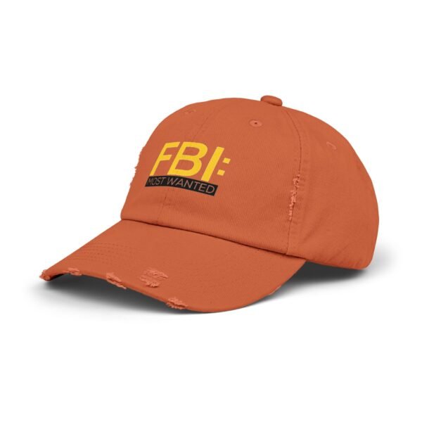 FBI: Most Wanted Unisex Distressed Cap - Image 6