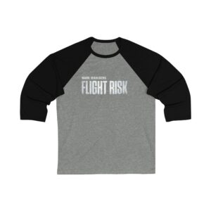 Flight Risk Unisex 3/4 Sleeve Baseball Tee
