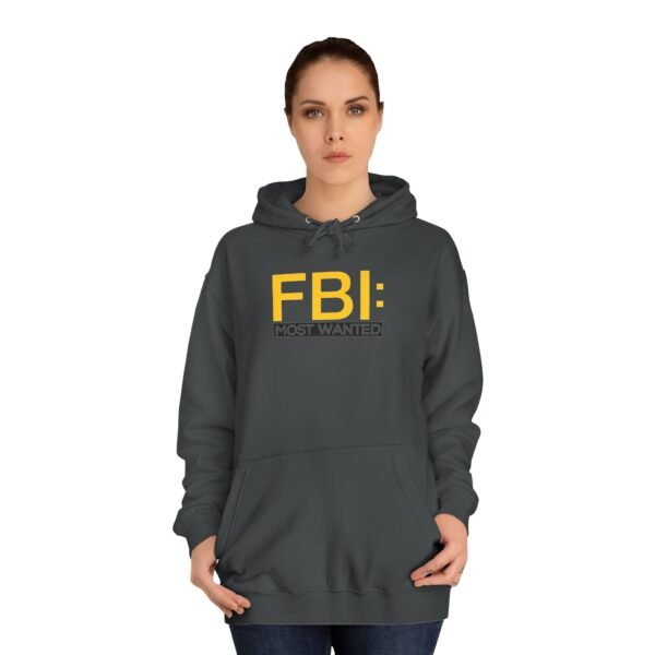 FBI: Most Wanted Unisex College Hoodie - Image 8