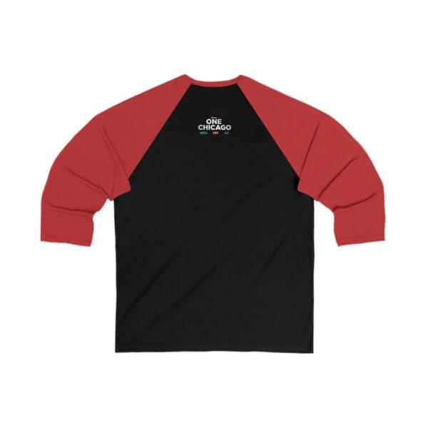Chicago P.D. Unisex 3/4 Sleeve Baseball Tee - Image 4