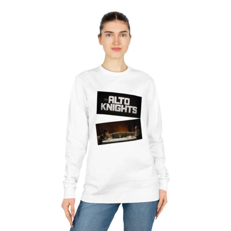 The Alto Knights Unisex Shifts Dry Organic Long Sleeve Tee - Image 7