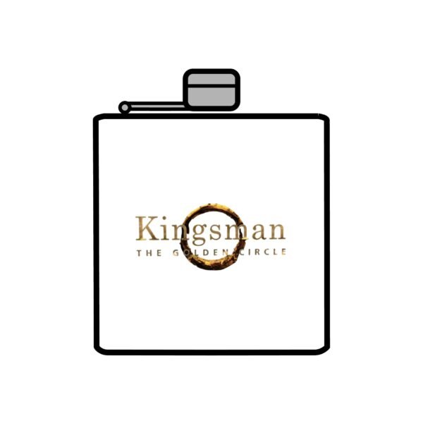 Kingsman: The Golden Circle Stainless Steel Flask, 6oz