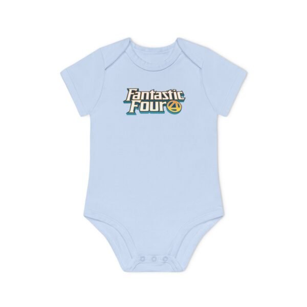 Fantastic Four Baby Organic Short Sleeve Bodysuit - Image 28