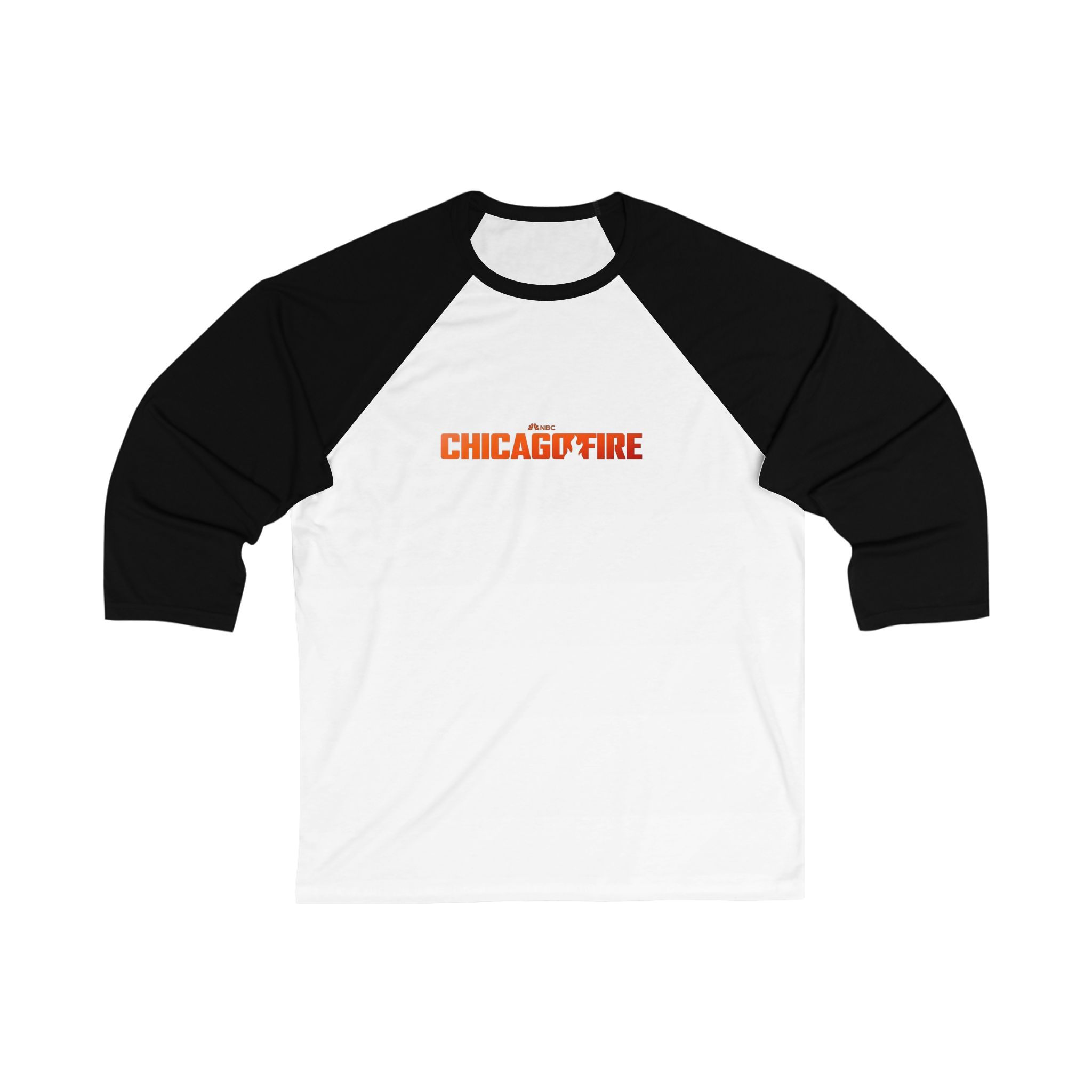 Chicago Fire Unisex 3/4 Sleeve Baseball Tee