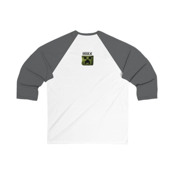 A Minecraft Movie Unisex 3/4 Sleeve Baseball Tee - Image 4