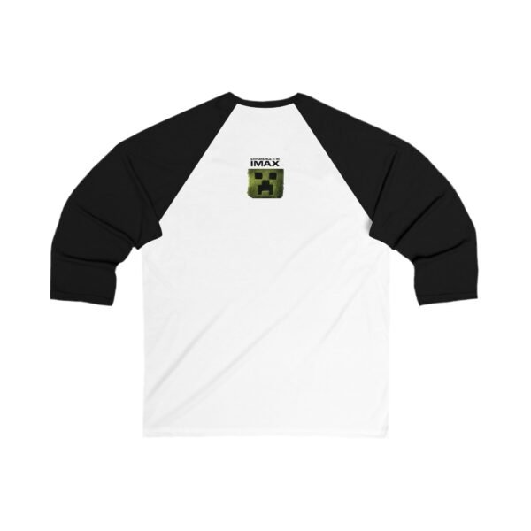 A Minecraft Movie Unisex 3/4 Sleeve Baseball Tee - Image 8
