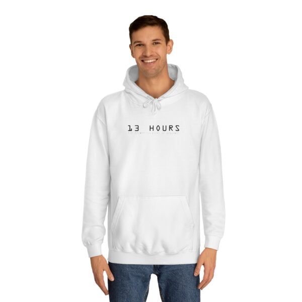 13 Hours: The Secret Soldiers of Benghazi Unisex College Hoodie - Image 3