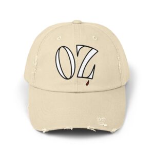 Oz Unisex Distressed Cap