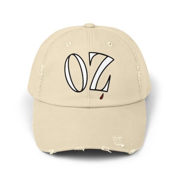 Oz Unisex Distressed Cap