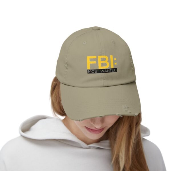 FBI: Most Wanted Unisex Distressed Cap - Image 12