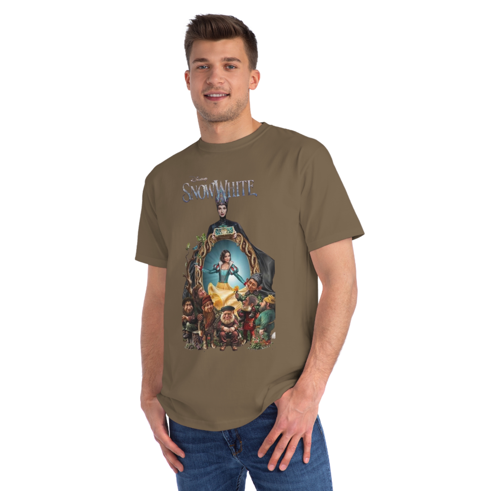Disney's Snow White Organic Unisex Classic T-Shirt - Image 3