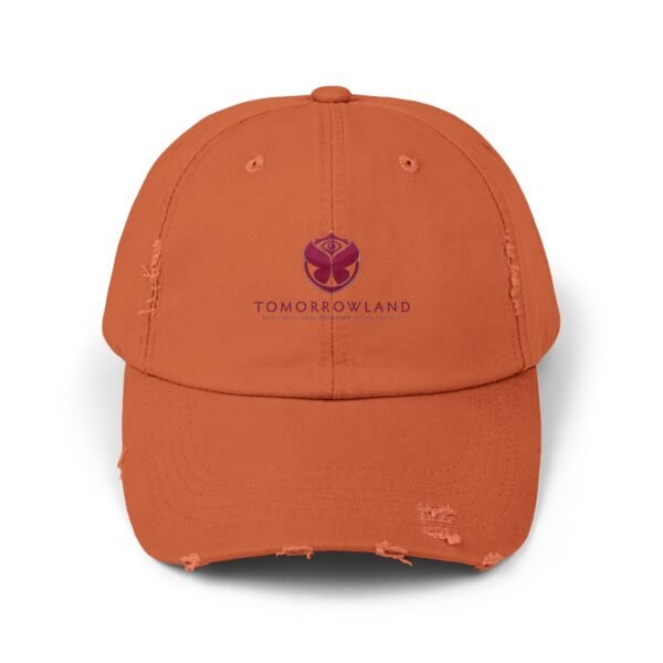 Tomorrowland Unisex Distressed Cap