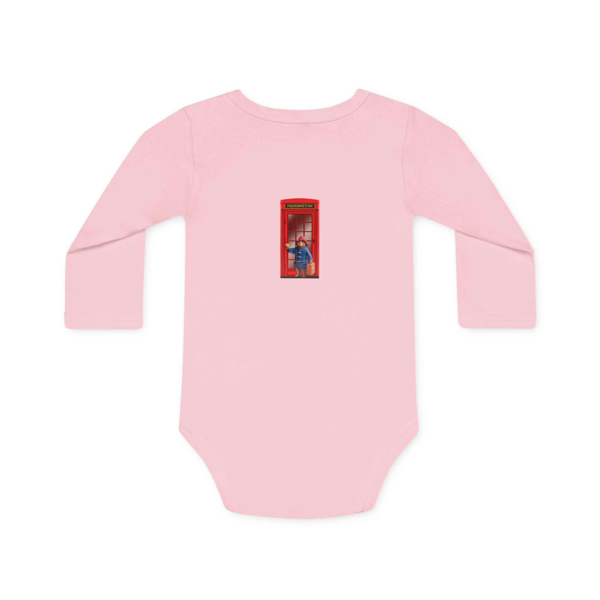 Paddington in Peru Baby Long-Sleeve Organic Bodysuit - Image 2