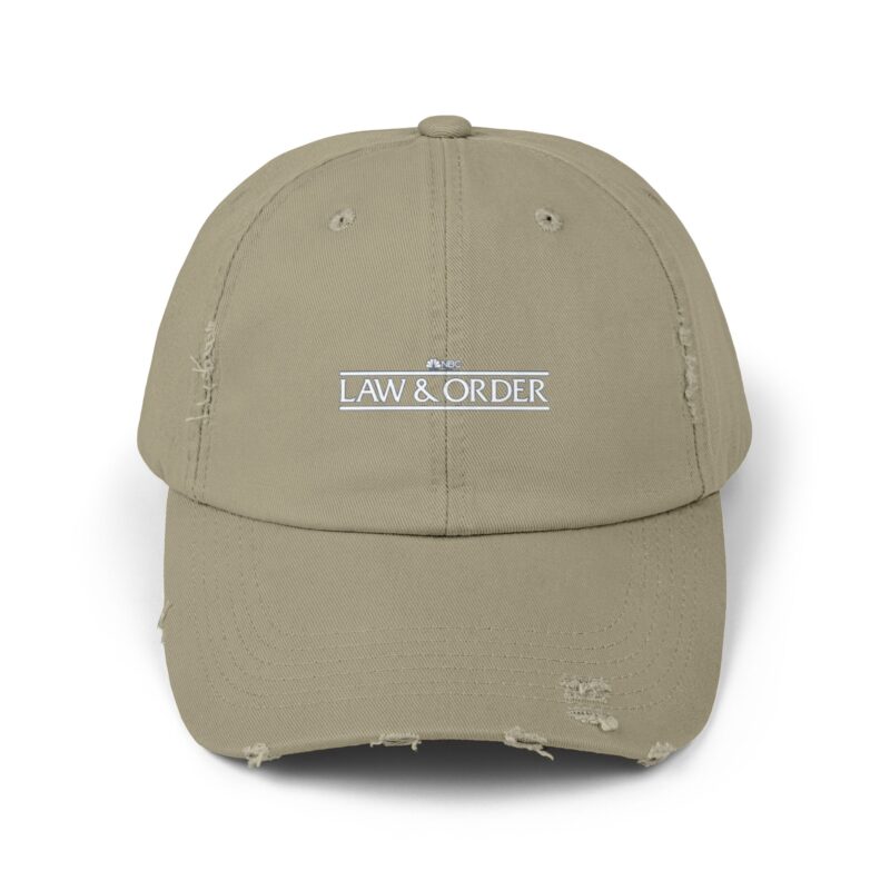Law & Order Unisex Distressed Cap - Image 9