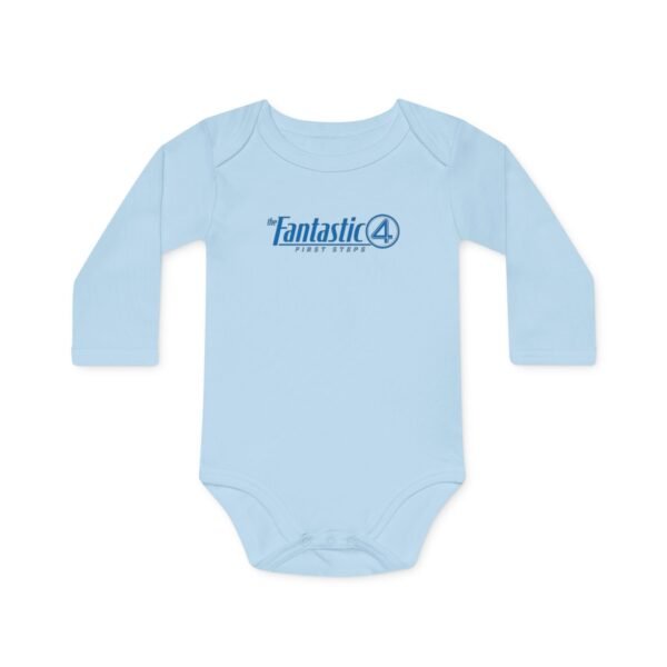 The Fantastic Four: First Steps Baby Long-Sleeve Organic Bodysuit - Image 13