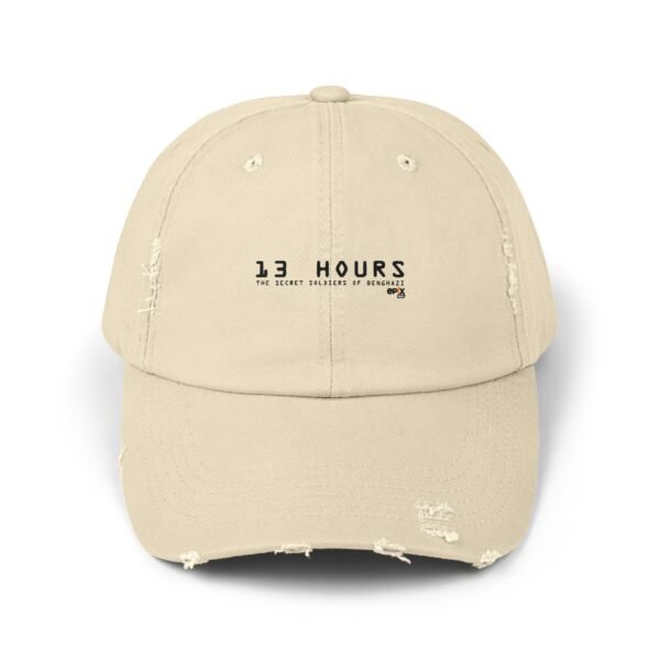 13 Hours: The Secret Soldiers of Benghazi Unisex Distressed Cap