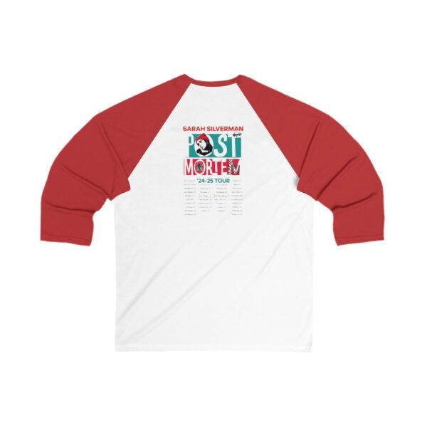 Sarah Silverman Unisex 3/4 Sleeve Baseball Tee - Image 8