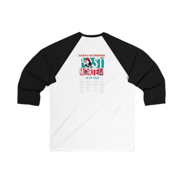 Sarah Silverman Unisex 3/4 Sleeve Baseball Tee - Image 10