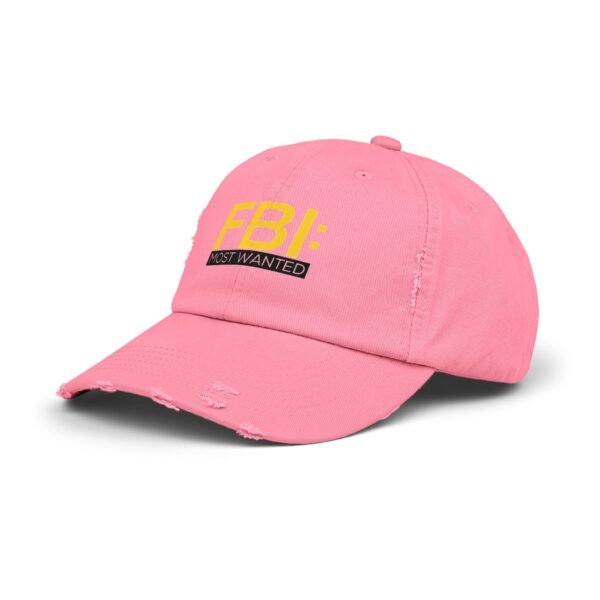 FBI: Most Wanted Unisex Distressed Cap - Image 22