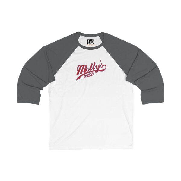 Chicago Fire Molly's Pub Unisex 3/4 Sleeve Baseball Tee - Image 7