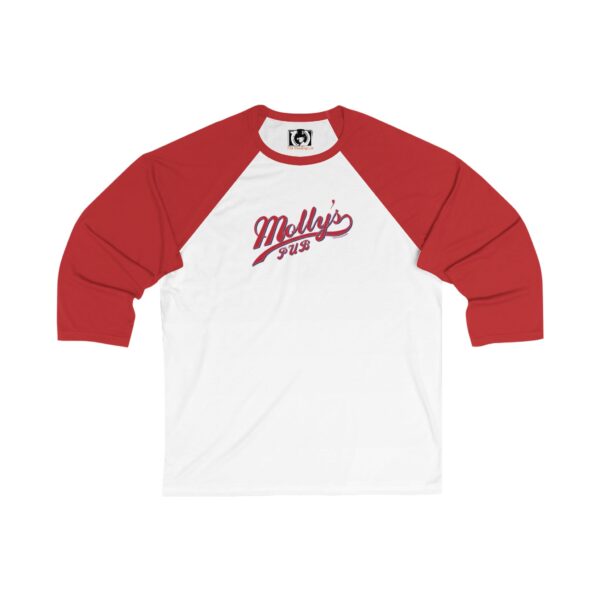 Chicago Fire Molly's Pub Unisex 3/4 Sleeve Baseball Tee