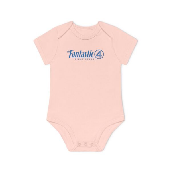 The Fantastic Four: First Steps Baby Organic Short Sleeve Bodysuit - Image 7