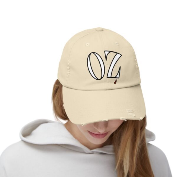 Oz Unisex Distressed Cap - Image 4