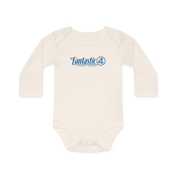 The Fantastic Four: First Steps Baby Long-Sleeve Organic Bodysuit - Image 7