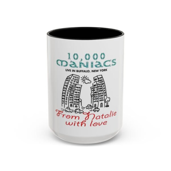 10,000 Maniacs Accent Coffee Mug, 11oz - Image 4