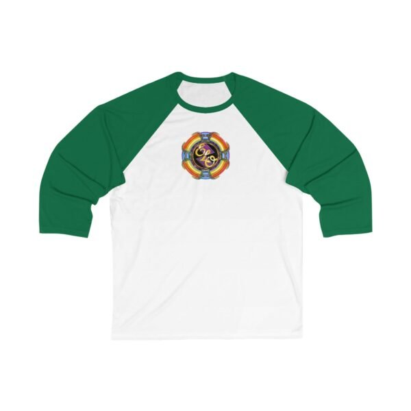 Electric Light Orchestra (ELO) Unisex 3/4 Sleeve Baseball Tee - Image 3