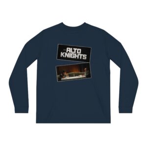 The Alto Knights Unisex Shifts Dry Organic Long Sleeve Tee