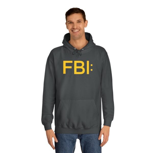 FBI International Unisex College Hoodie - Image 7