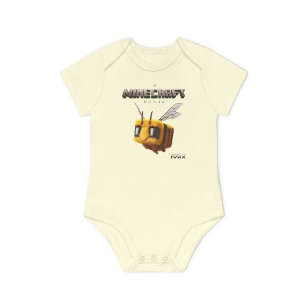 A Minecraft Movie Baby Organic Short Sleeve Bodysuit