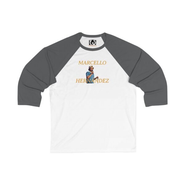 Marcello Hernandez Unisex 3/4 Sleeve Baseball Tee