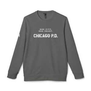 Chicago P.D. Adidas Unisex Fleece Crewneck Sweatshirt