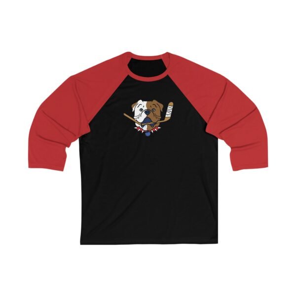 Shorsey 'Sudbury Blueberry Bulldogs' Unisex 3/4 Sleeve Baseball Tee