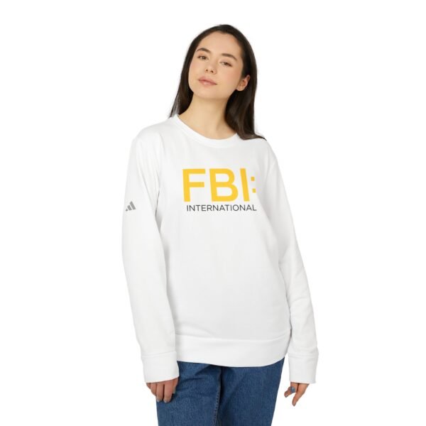 FBI International Adidas Unisex Fleece Crewneck Sweatshirt - Image 7