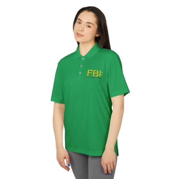 FBI International Adidas Unisex Performance Polo - Image 15